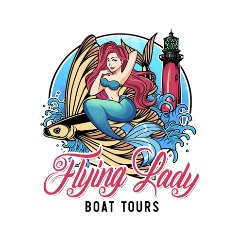 Lady logo with the title 'Flying Lady'