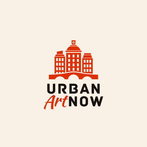 Graffiti design with the title 'Urban Art Now'