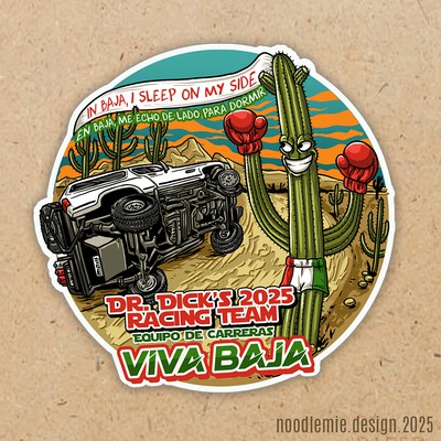 Sticker for Baja Racing Team