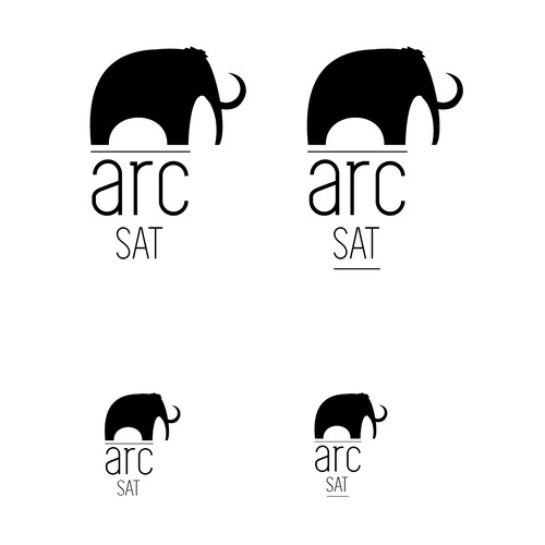 Mammoth logo with the title 'crea un logo aziendale per giovane società che opera nel settore dei beni culturali'