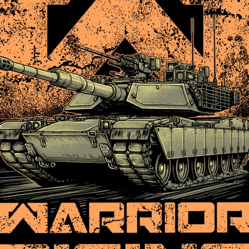 Machine design with the title 'battle tank'