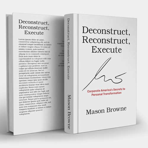 Simple book cover with the title 'simple book cover'