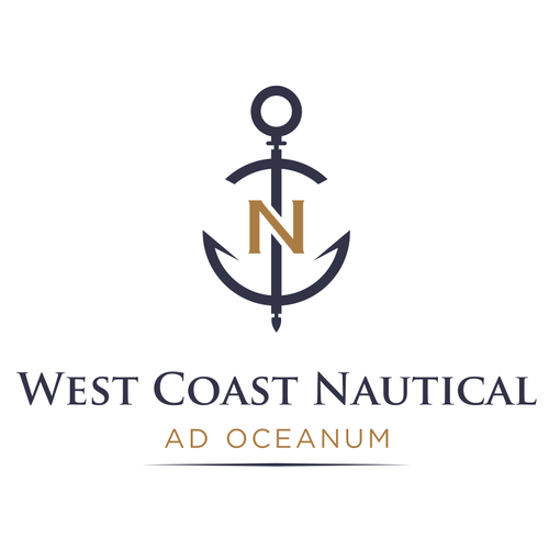 Anchor logo with the title 'WEST COAST NAUTICAL'