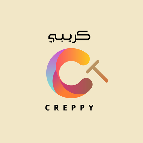 Crêpe logo with the title 'Modern Crepe logo concept '