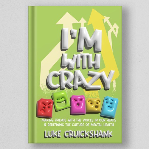 3D book cover with the title 'Mental Health. Book Cover'