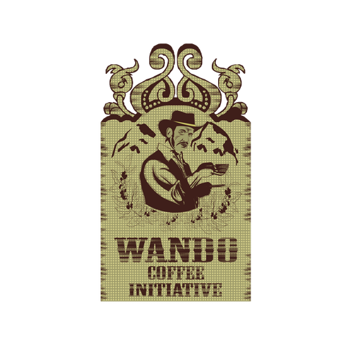 Khaki logo with the title 'wando'