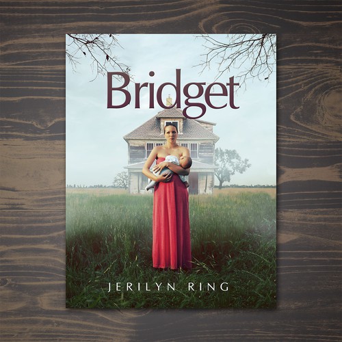 Classic book cover with the title 'Bridget Novel Book Cover'
