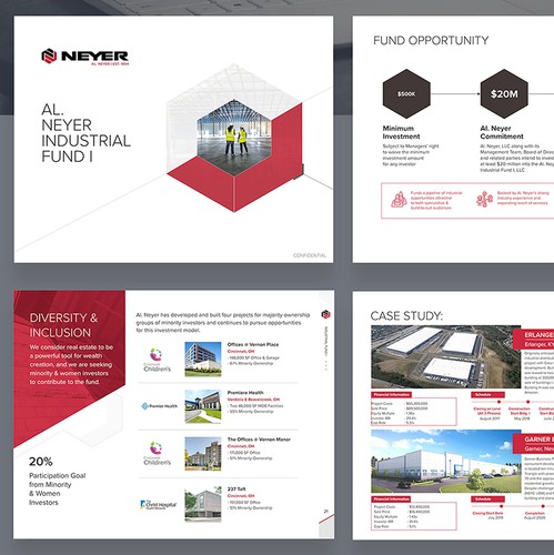 White paper design with the title 'Annual Business Report for Neyer'