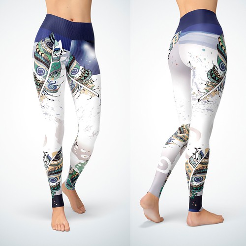 Leggings design with the title 'Leggings'