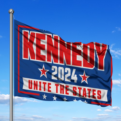 Political campaign design with the title 'Political Flag'