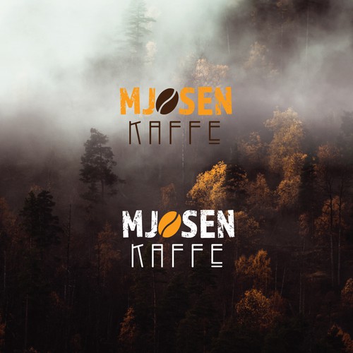 Autumn logo with the title 'Kaffe logo'