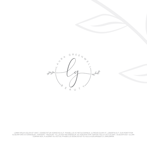 Beauty salon design with the title 'Logo for cosmetics'