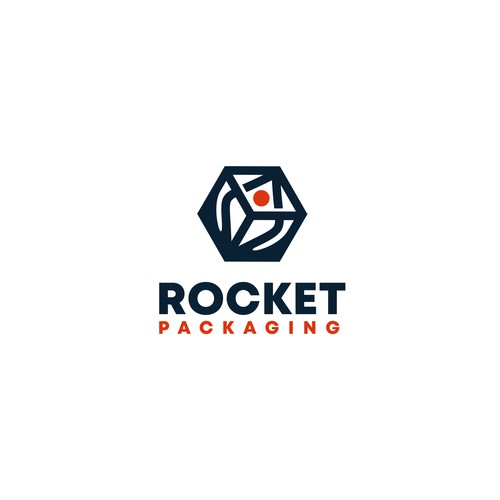 Parcel logo with the title 'RocketPackaging'