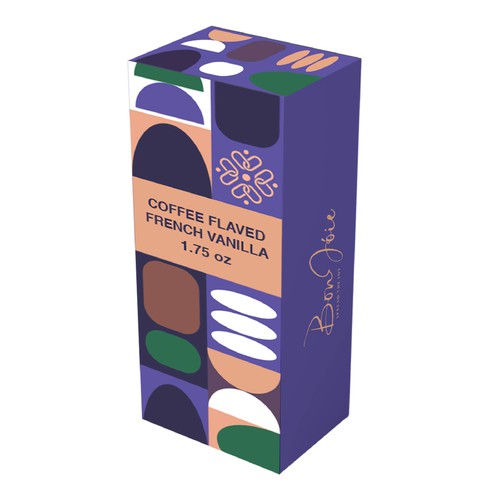 Abstract packaging with the title 'Abstract Box Design'