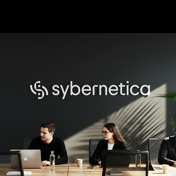 B2B logo with the title 'Sybernetica – Consolidating Enterprise Data Infrastructure '