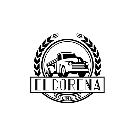 Wheat logo with the title 'Eldorena Milling Co.'