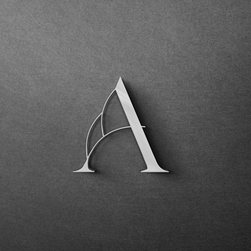 Charter logo with the title 'Sail Boat Logo'