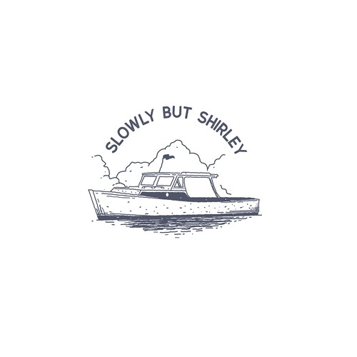 Boat brand with the title 'Boat logo design'