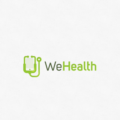 Stethoscope logo with the title 'Mobile Health'