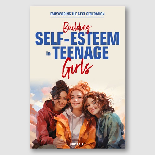 Friendship design with the title ' Teen Friendship Cover – Soft Sky & Supportive Energy'