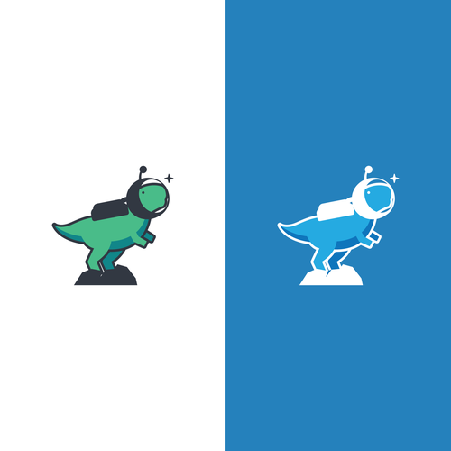 Space brand with the title 'Mascot Based Logo Design'