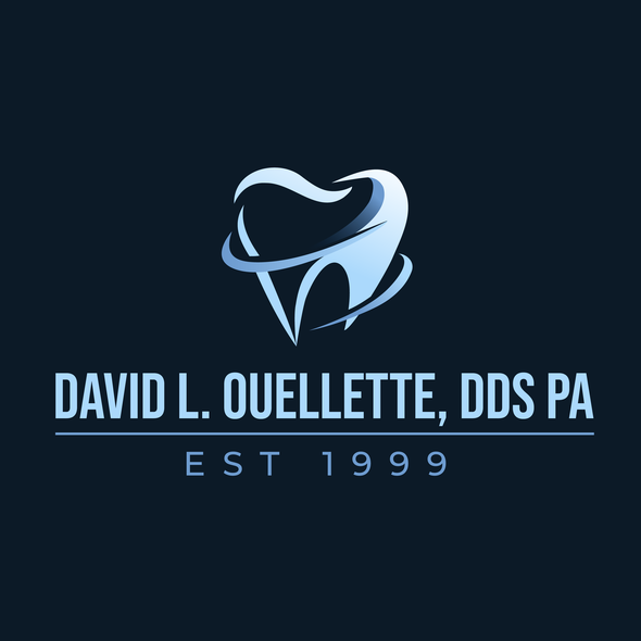 Dentist logo with the title 'David L Oullette, DDs PA'