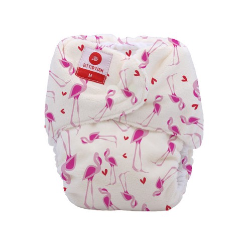 Flamingo design with the title 'summer pattern'