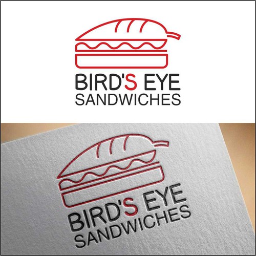 Asian food logo with the title 'Southeast Asian sandwich shop Bird's Eye'