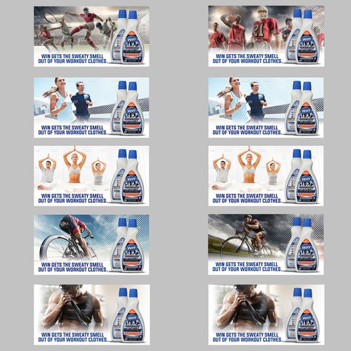 Gym design with the title 'Web Banners'