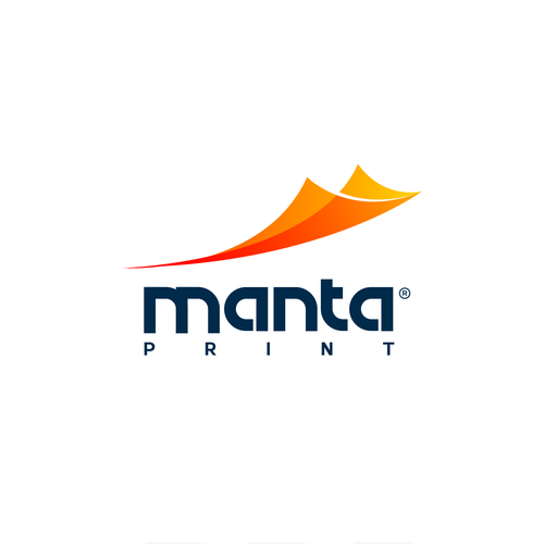 orange color logo design