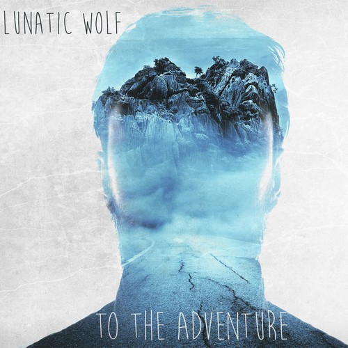 Alternative design with the title 'Lunatic Wolf Require Artwork for their upcoming album!'