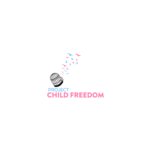 Emotional logo with the title 'Project Child Freedom'