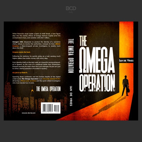 Book cover with the title 'The Omega Operation'