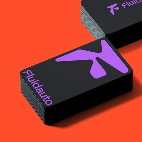 Aerospace logo with the title 'Fluidauto Logo'