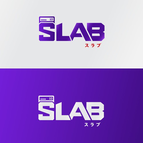 Pokémon design with the title 'SLAB — Collectible Card Store'