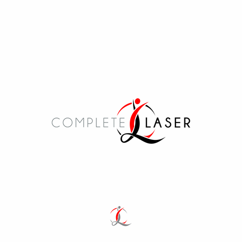 Laser design with the title 'Complete Laser'