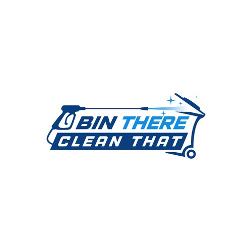 Cleaning and maintenance logo with the title 'Bin There Clean That'