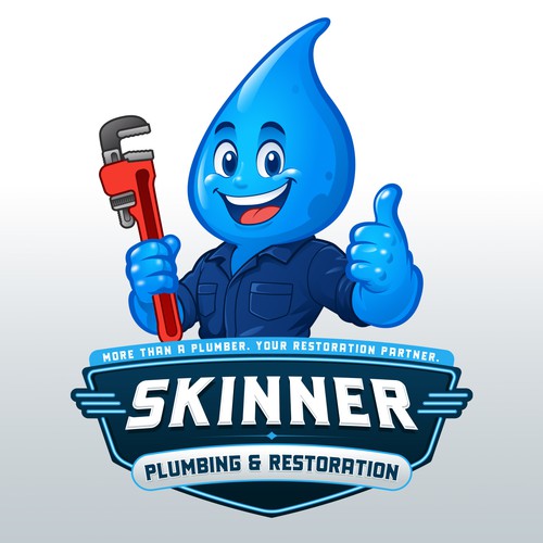 Hydro logo with the title 'Skinner Plumbing & Restoration'