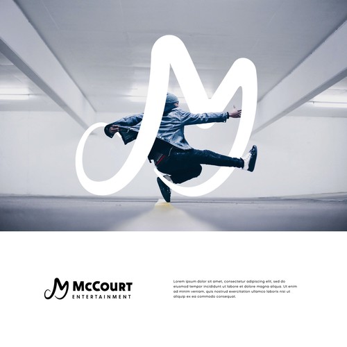 Production design with the title 'Concept for a TV production company'