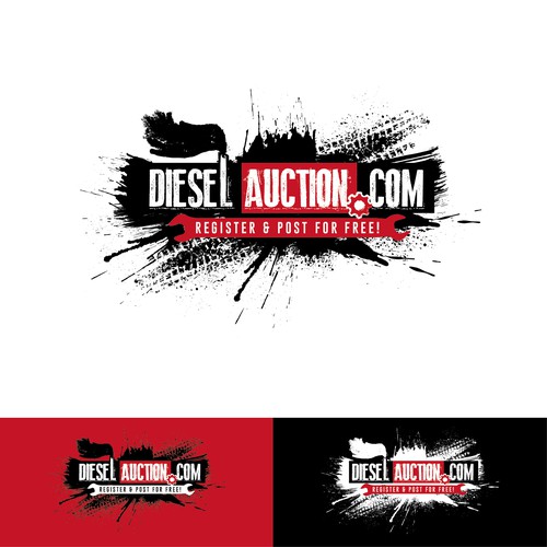 Ecommerce brand with the title 'Diesel Auction'