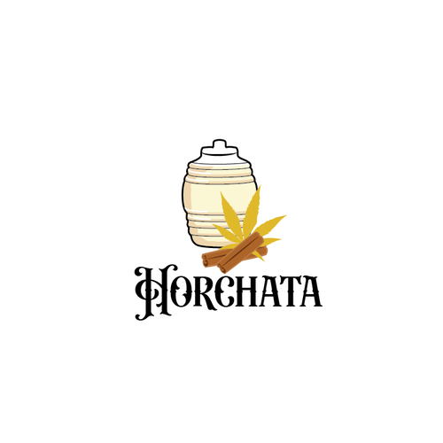 Authentic logo with the title 'Horchata -Cannabis strain'