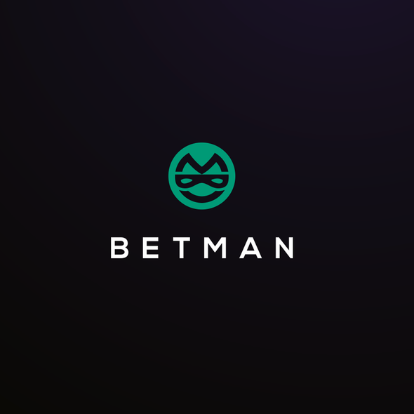 Batman logo with the title 'app logo'