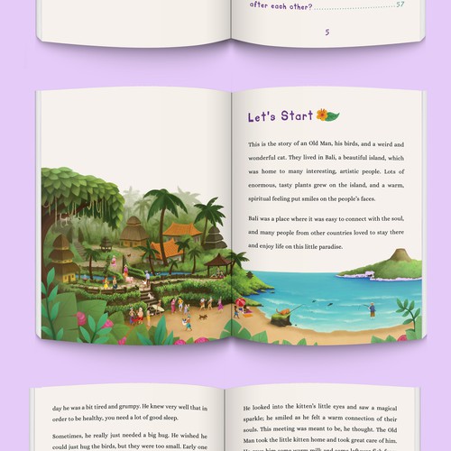 Image design with the title 'Enchanting Children's Book'