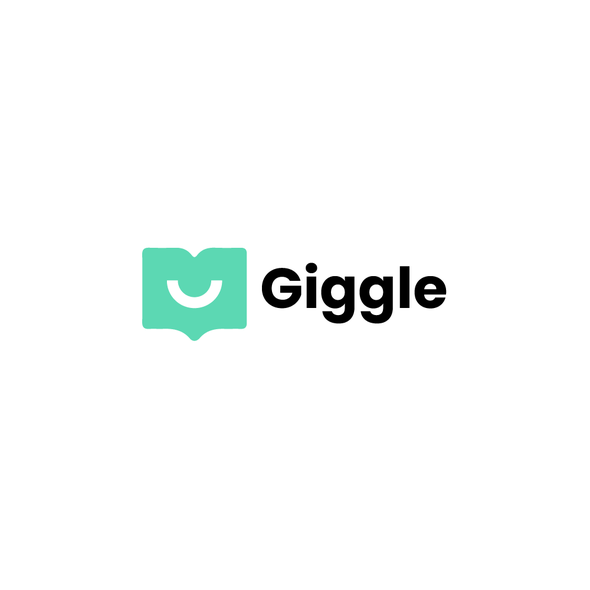 Author logo with the title 'giggle'