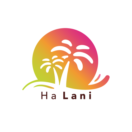 Multicolor logo with the title 'the sunset'