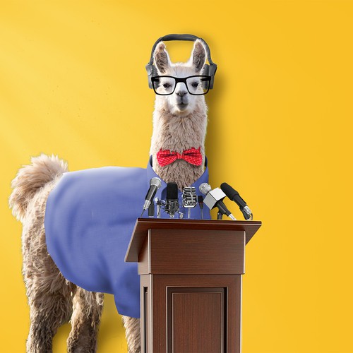 Llama logo with the title 'The LLAMA'