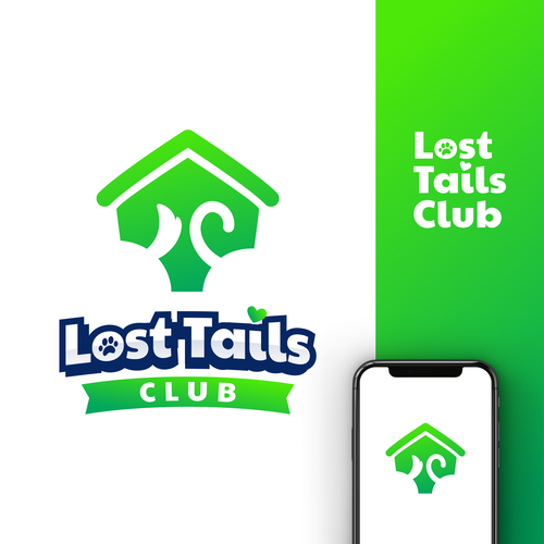 Pet brand with the title 'Lost Tails Club'