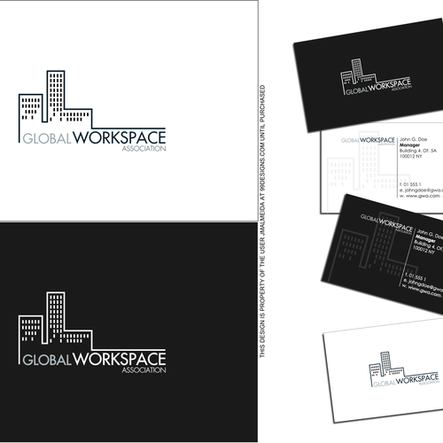 Slick design with the title 'New logo wanted for Global Workspace Association'