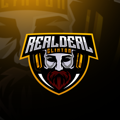 Pen tool logo with the title 'REALDEAL CLINTON '
