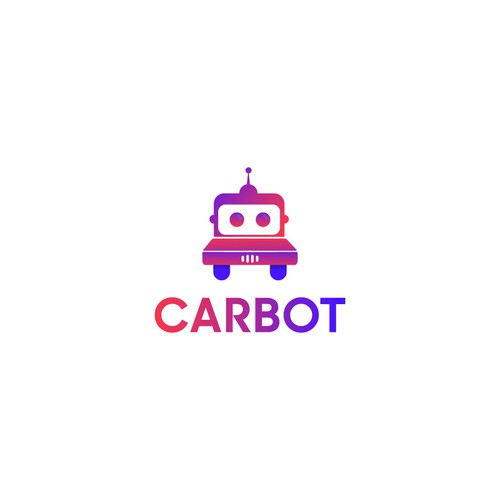 Car rental, car rent logo with the title 'CarBot'